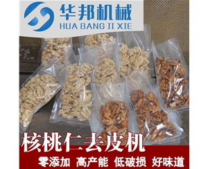 節(jié)約用水核桃仁去衣機 華邦機械