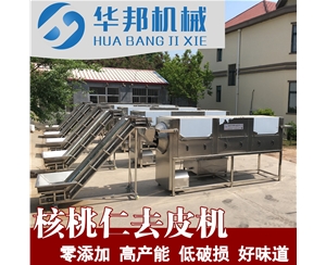 HB系列核桃仁去皮機(jī) 核桃仁去皮加工流水線 支持定制