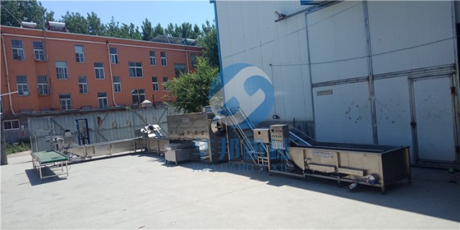 日產(chǎn)1-20噸核桃仁脫衣生產(chǎn)線 核桃仁去皮機 提供安裝